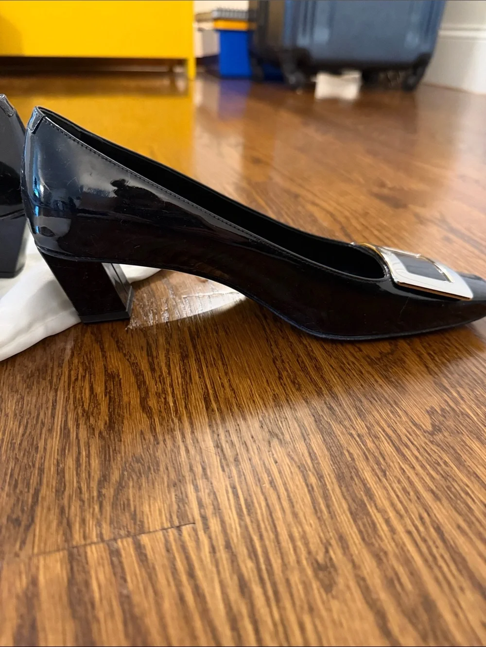 Roger Vivier patent pumps